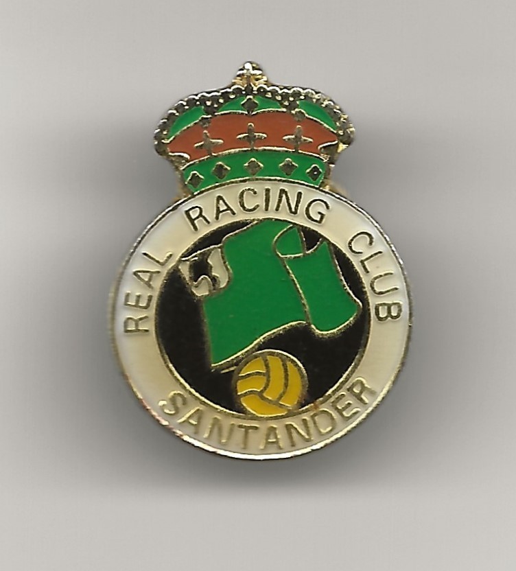 Real Racing Club Santander Spain Football Badge Pin for sale on Ebay