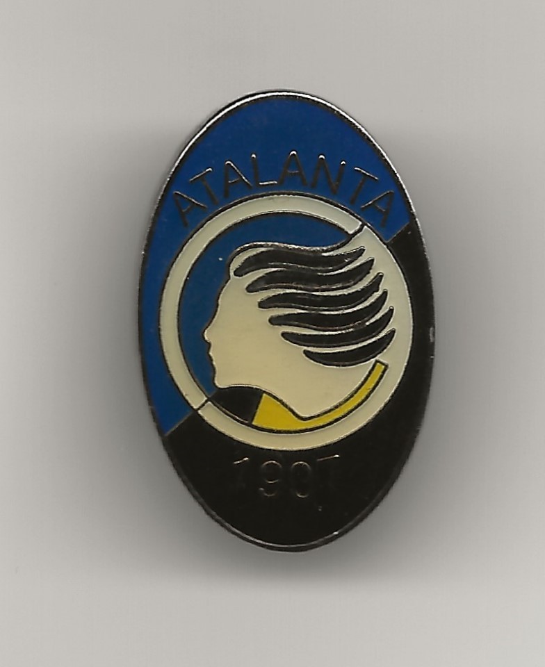 Atalanta Italy Italian Football Badge Pin for sale on Ebay
