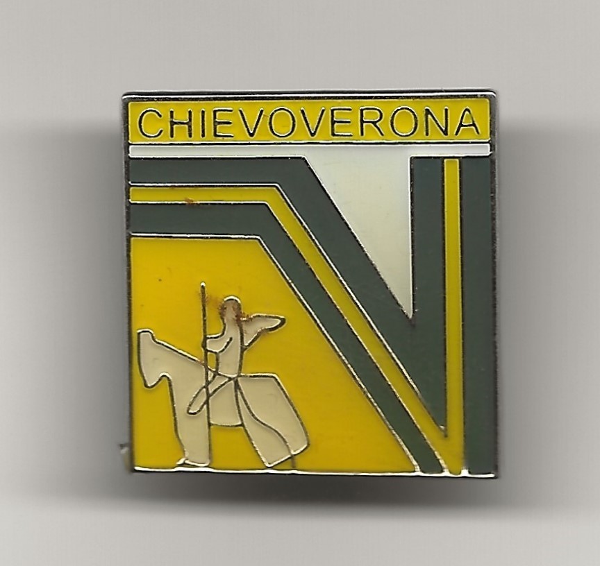 Chievo Verona Italy Italian Football Badge Pin for sale on Ebay