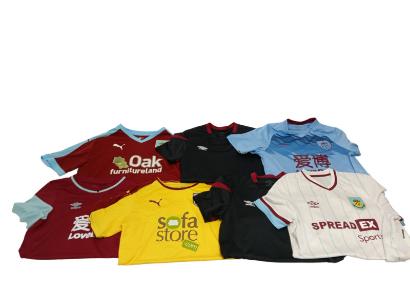 Collection of Burnley FC Football Shirts - Mixed Sizes, Brands, Seasons  for sale on Ebay