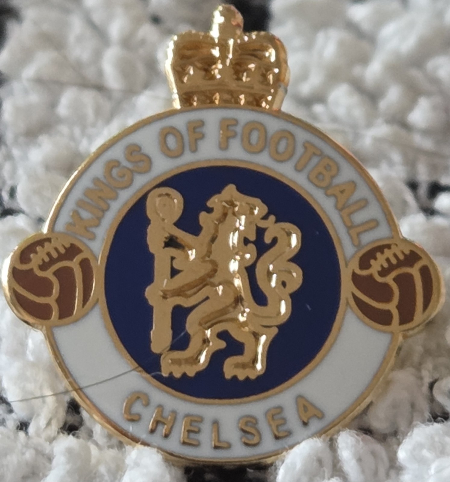 Chelsea FC Badge - SMALL CHELSEA KINGS OF FOOTBALL BADGE  for sale on Ebay