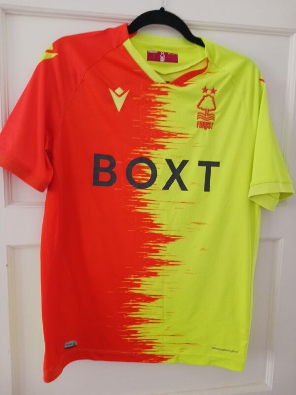Nottingham Forest 2021/22 Third Shirt Away Rare Promotion Season Size Medium  for sale on Ebay