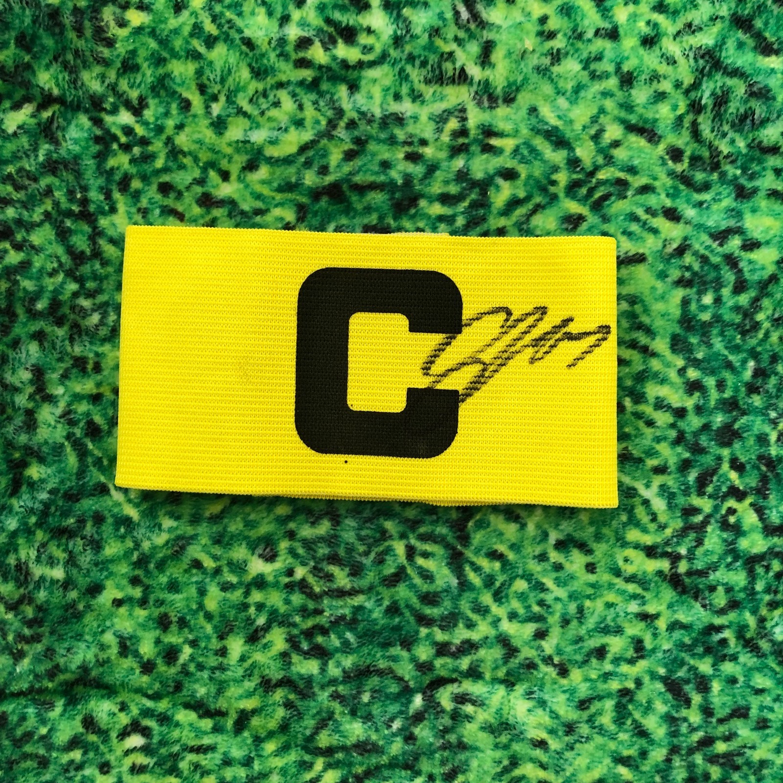 Christian Eriksen Of Denmark, Tottenham & Man UTD Signed Captains Armband wCOA for sale on Ebay