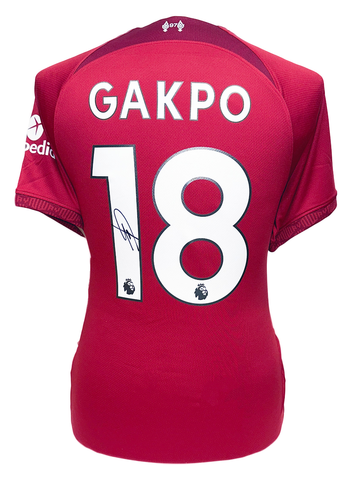 CODY GAKPO SIGNED LIVERPOOL 2022/23 FOOTBALL SHIRT COA PROOF for sale on Ebay