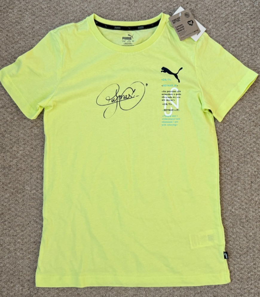 Neymar Signed Football Shirt with COA - Brazil for sale on Ebay