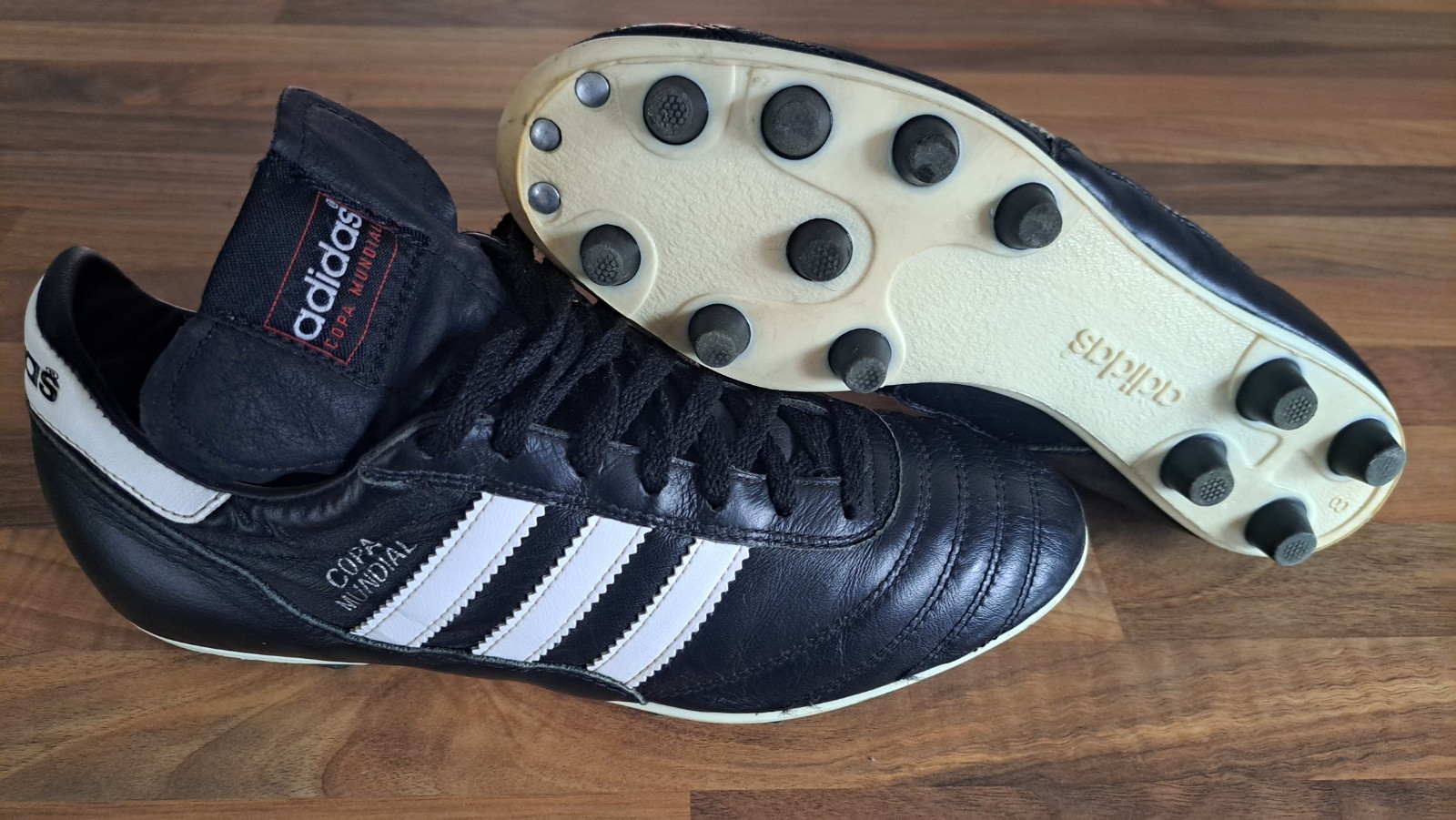adidas Men's Copa Mundial FG Football Boots Black/White, UK Size 8 for sale on Ebay