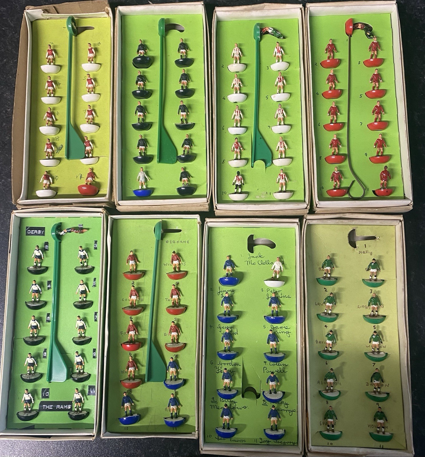 Subbuteo HW JOB LOT - 80 SPARES IN BOXES for sale on Ebay