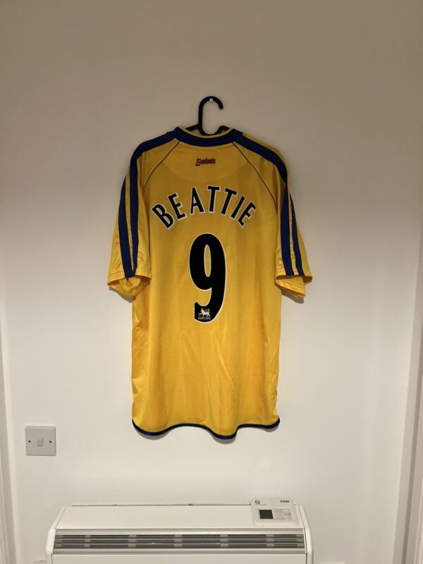 Southampton 2002/2003 Third Football Shirt, BEATTIE 9, XL for sale on Ebay