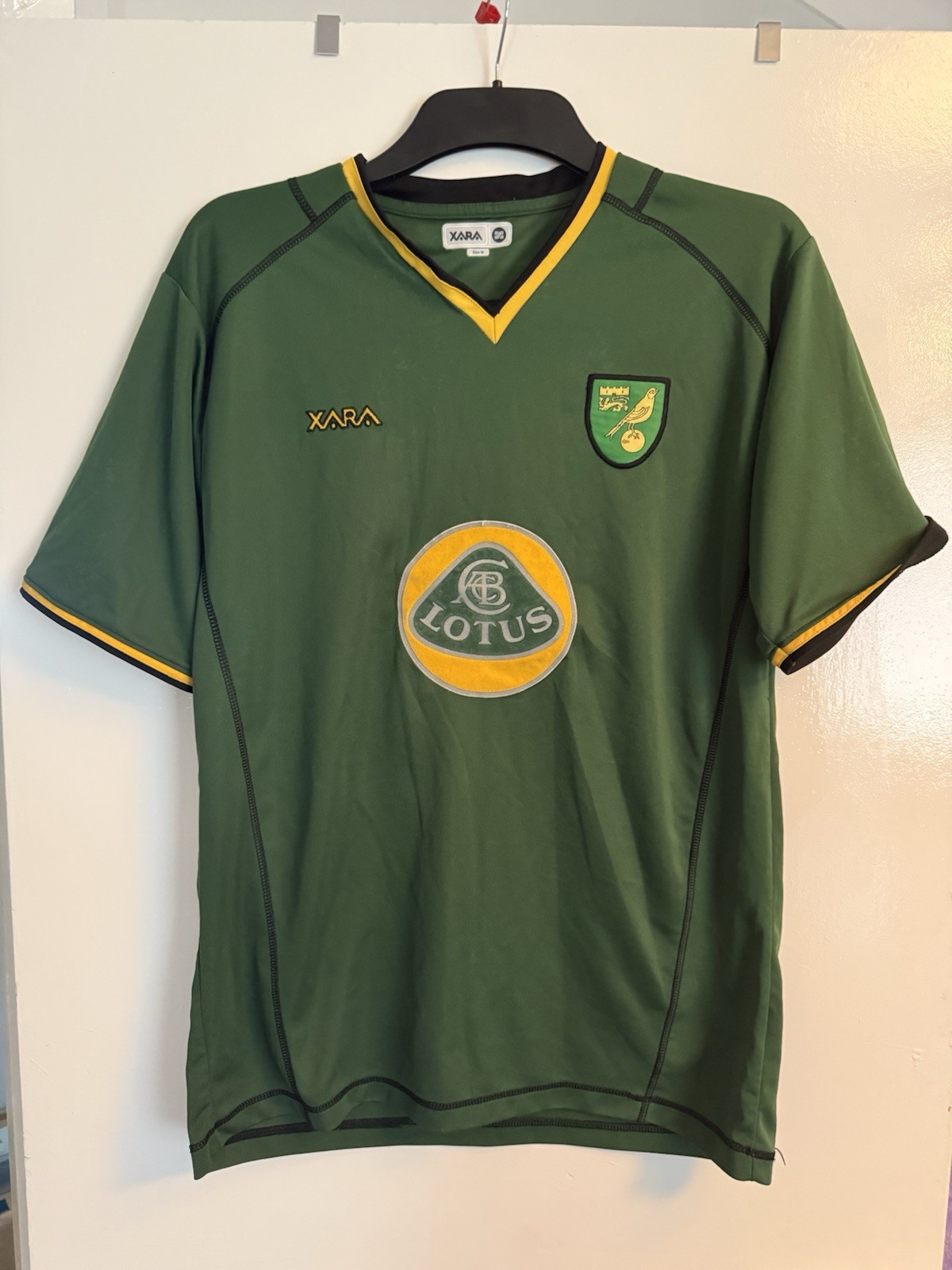 2003-2004 Norwich City Away Shirt, Xara Size Medium for sale on Ebay