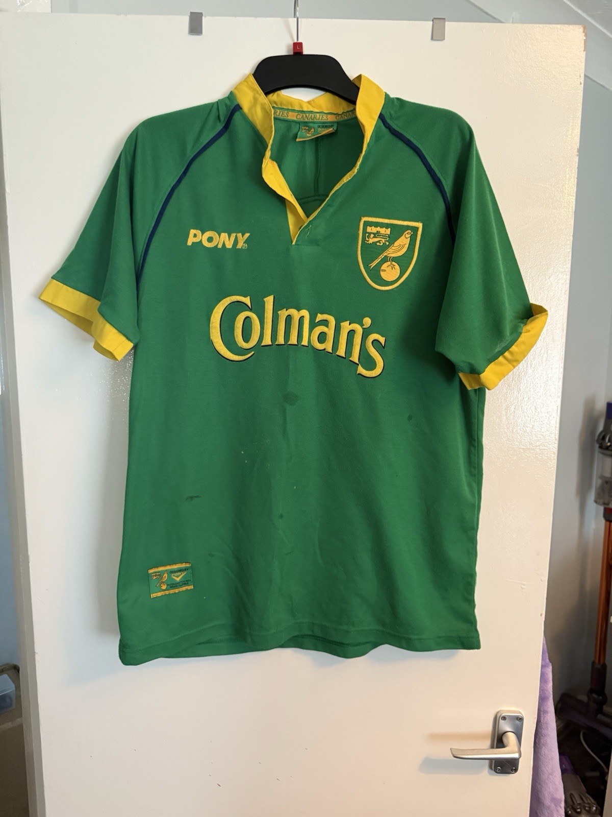 Norwich City Football Club Shirt - Vintage 1997/1999 Away - Size Large for sale on Ebay