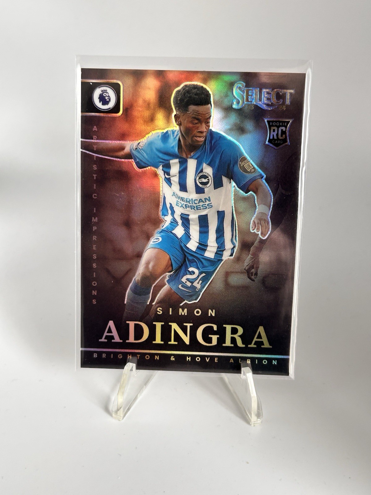 Simon Adingra RC Brighton Artistic Impressions Case Hit Panini Select 23/24 for sale on Ebay