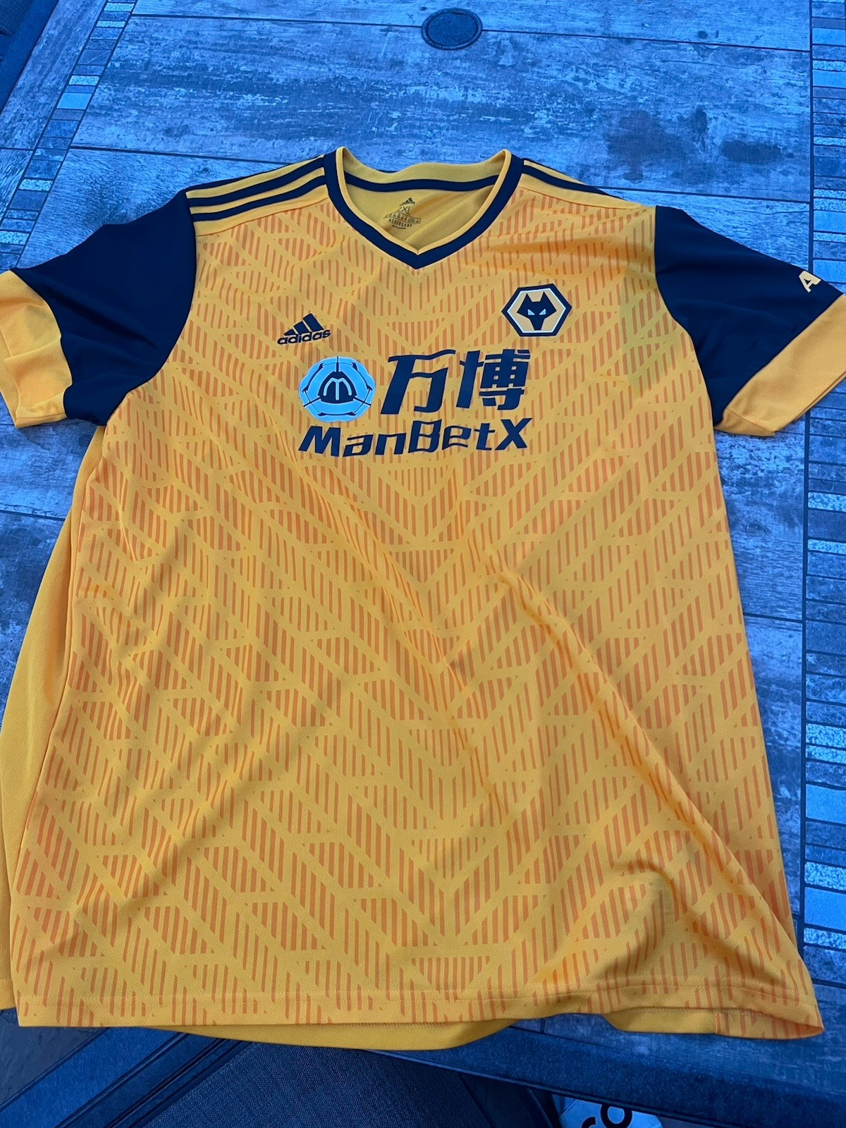 Adidas Wolverhampton Wanderers Wolves 2020-21 Home Shirt Size XXL 2XL Football  for sale on Ebay