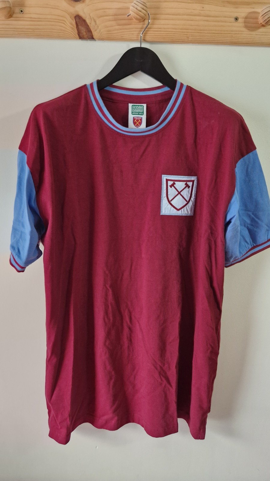 WEST HAM UNITED Bobby Moore Shirt Remake Size XXL for sale on Ebay