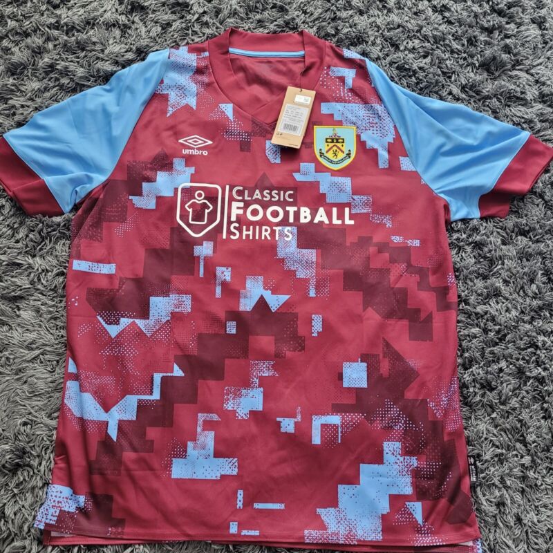 Burnley HOME Shirt 2XL for sale on Ebay