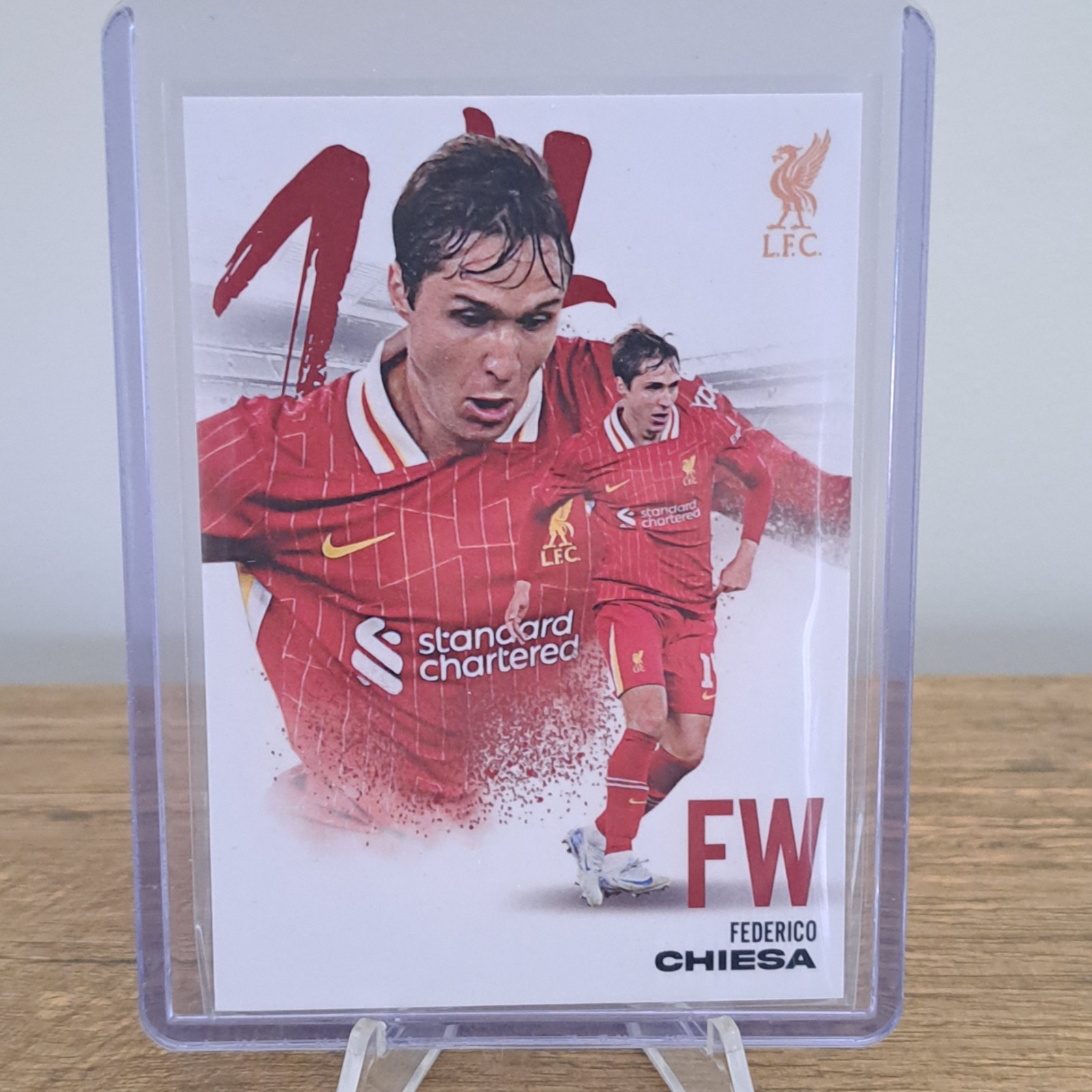 Frederico Chiesa /25 Liverpool #LFXB25 2025 Futera for sale on Ebay