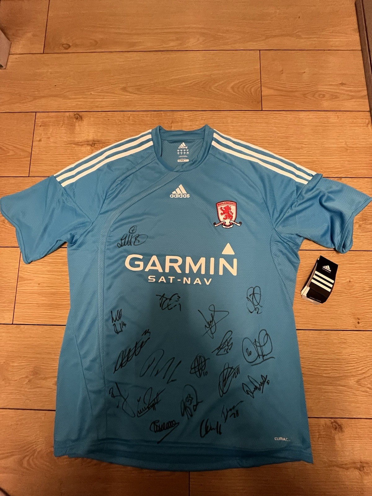 Middlesbrough Fc 2009/2010 SIGNED Away Shirt Size XL Very Good Condition for sale on Ebay