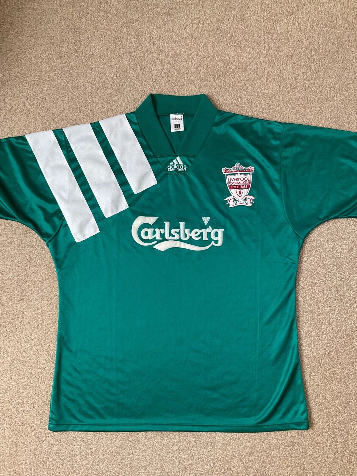 Liverpool Official Adidas 1992-1993 Away Football Shirt (Centenary Shirt) for sale on Ebay