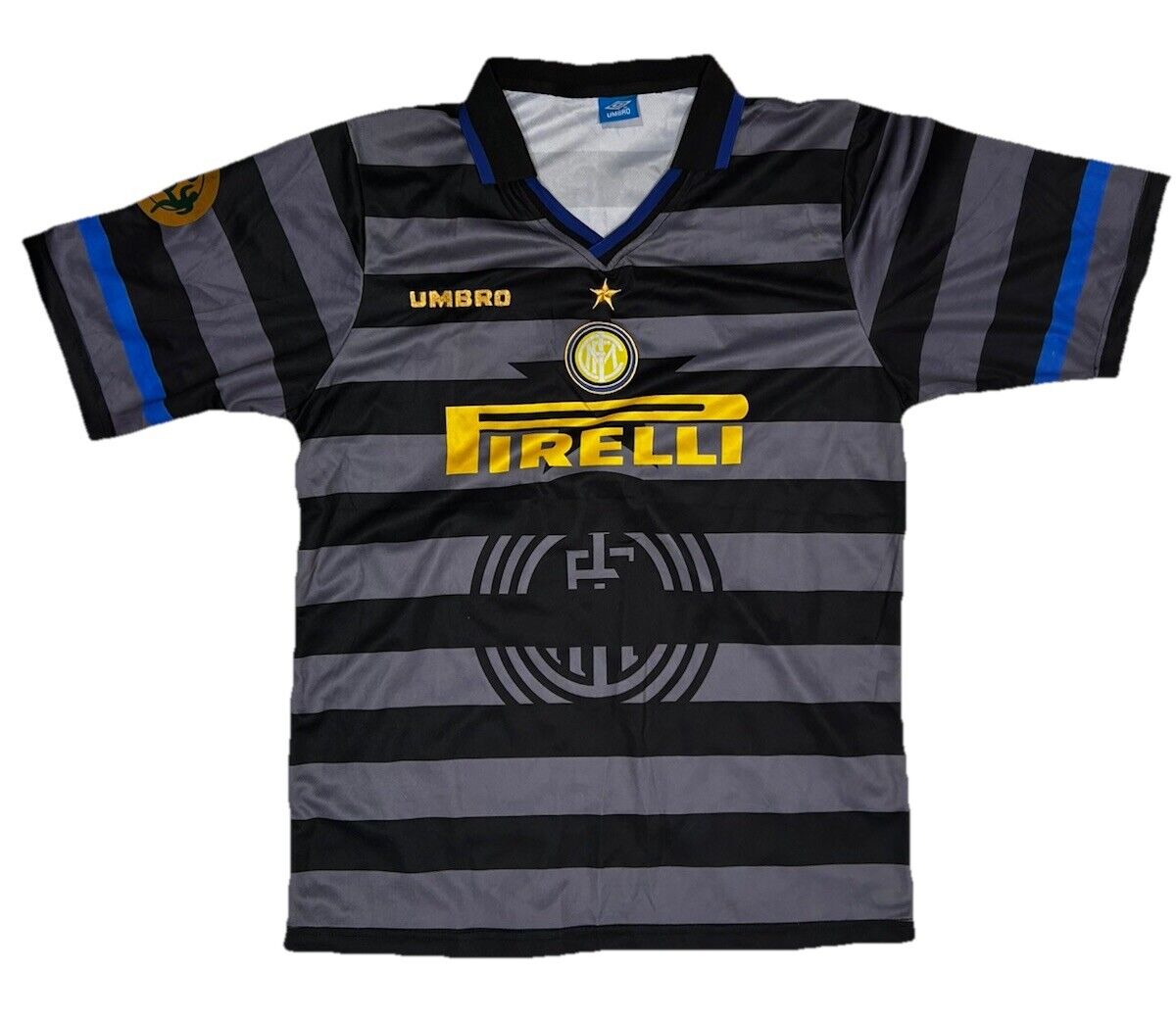 INTER MILAN ITALY 97 98 VINTAGE FOOTBALL SHIRT JERSEY AWAY Sz XL Ronaldo No.10 for sale on Ebay
