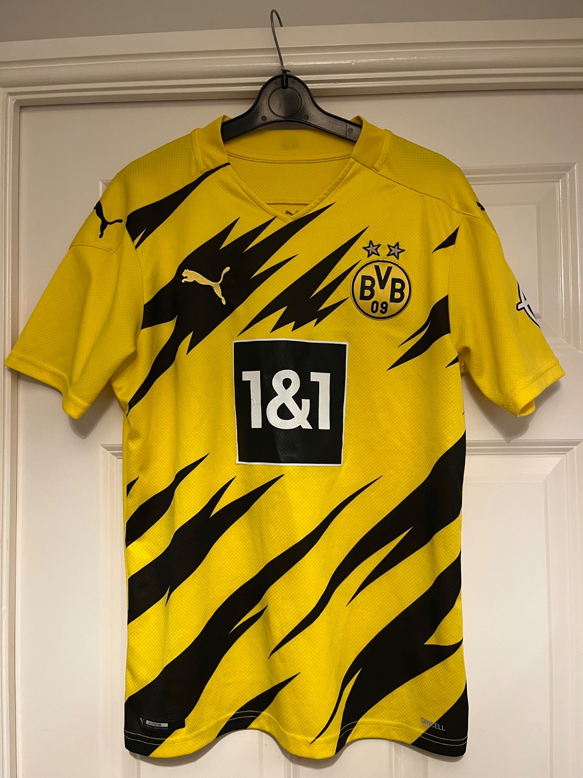 Borussia Dortmund 2020-21 PUMA Home Kit Football Shirt Size Small for sale on Ebay