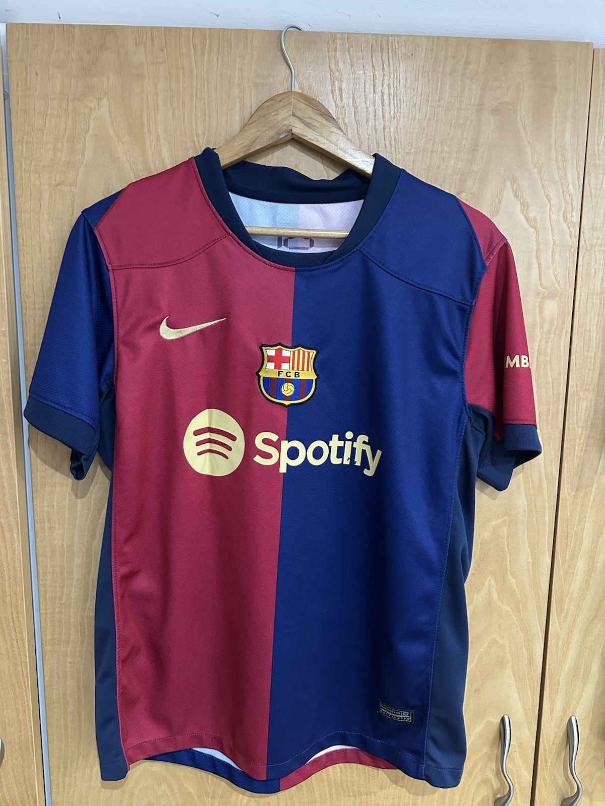 FC Barcelona 24/25 Home Shirt Size M BNWT for sale on Ebay