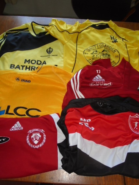6 six sports Shirts Bundle  Germany  Adidas jako umbro Joblot official for sale on Ebay