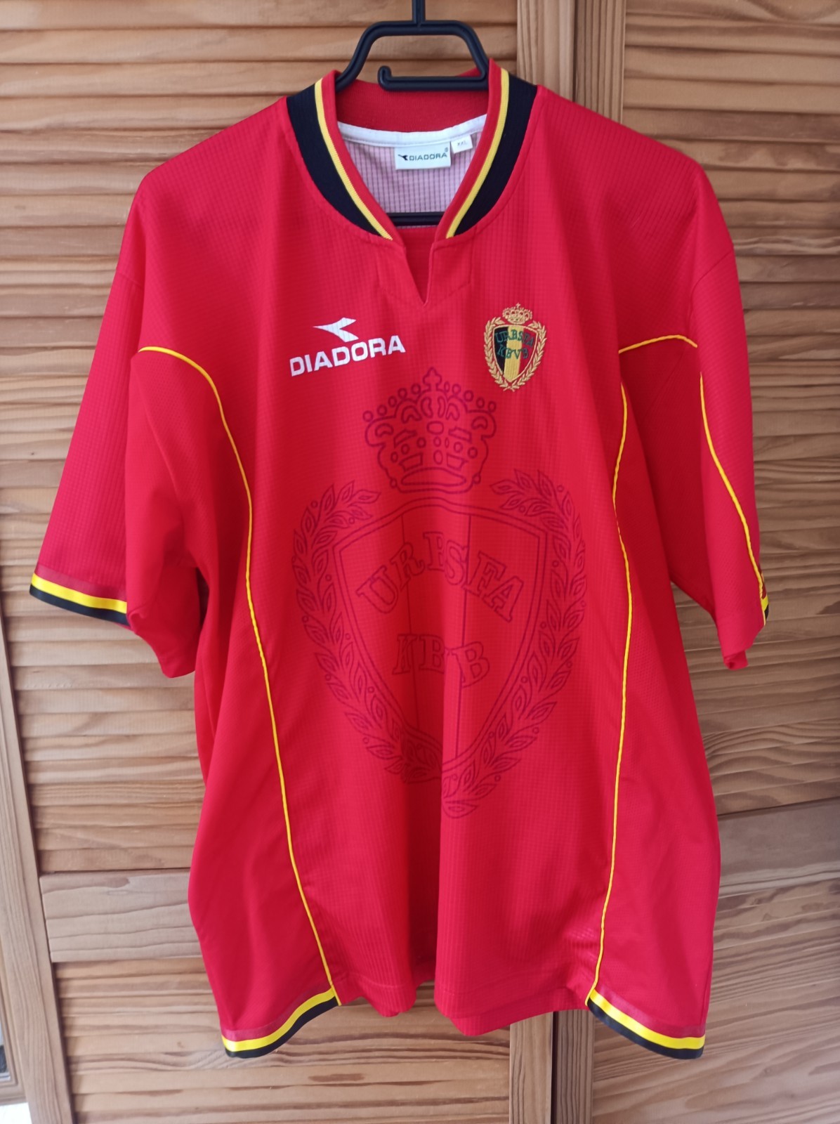 Belgium URBSFA KBVB 1998 Home Kit XXL for sale on Ebay