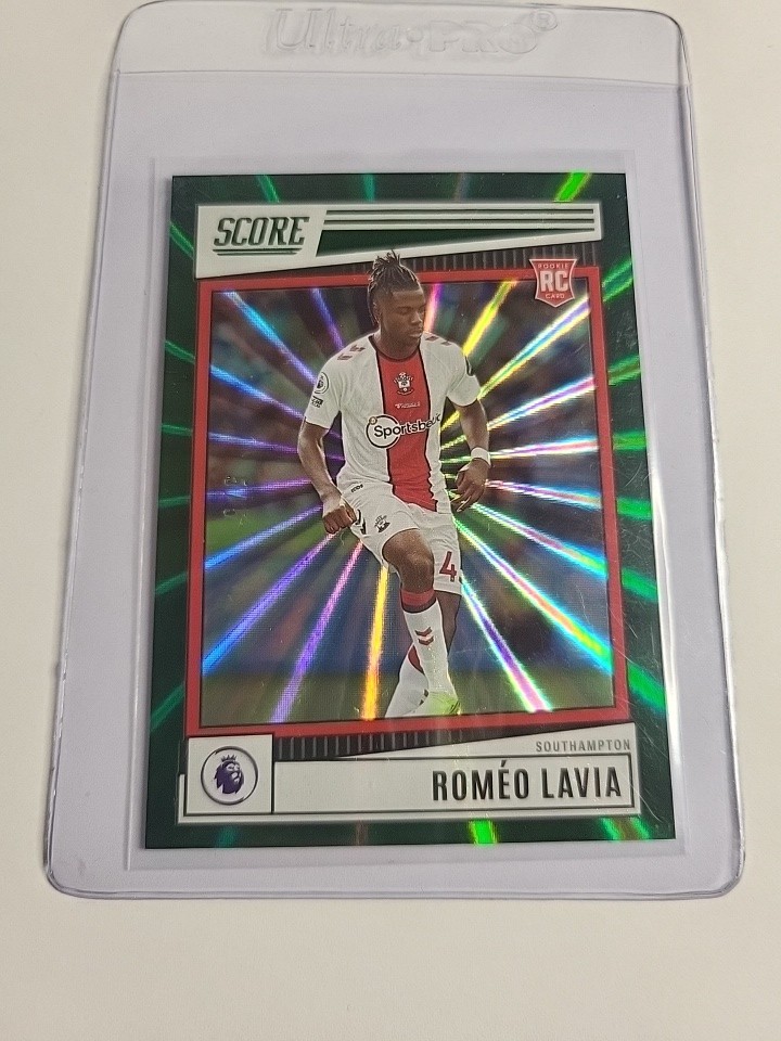 Romeo Lavia score panini card 5/5 Southampton for sale on Ebay