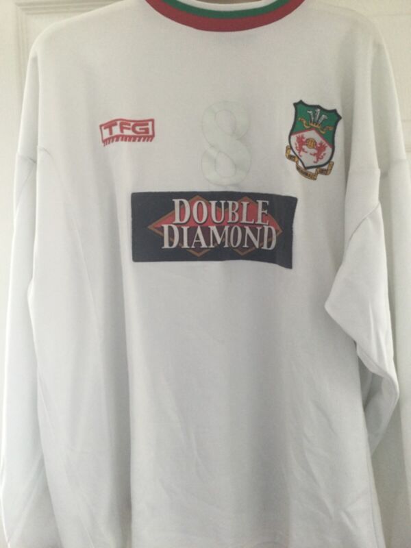 Very Rare Wrexham 2001/02 AWAY SHIRT Xl Double Diamond sponsor. TFG Sports. for sale on Ebay