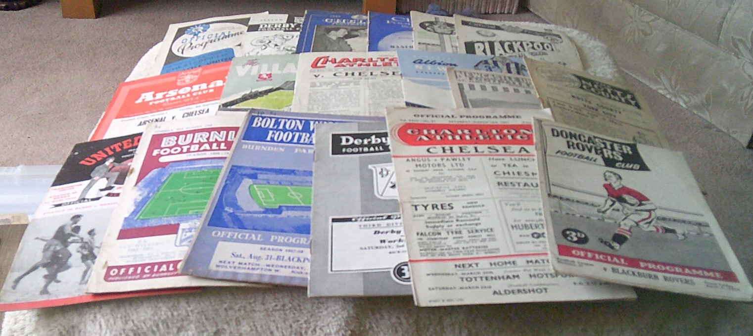 Collection of About 36 FOOTBALL PROGS - 1940's / 1950's - ALL LISTED (7 Added) for sale on Ebay