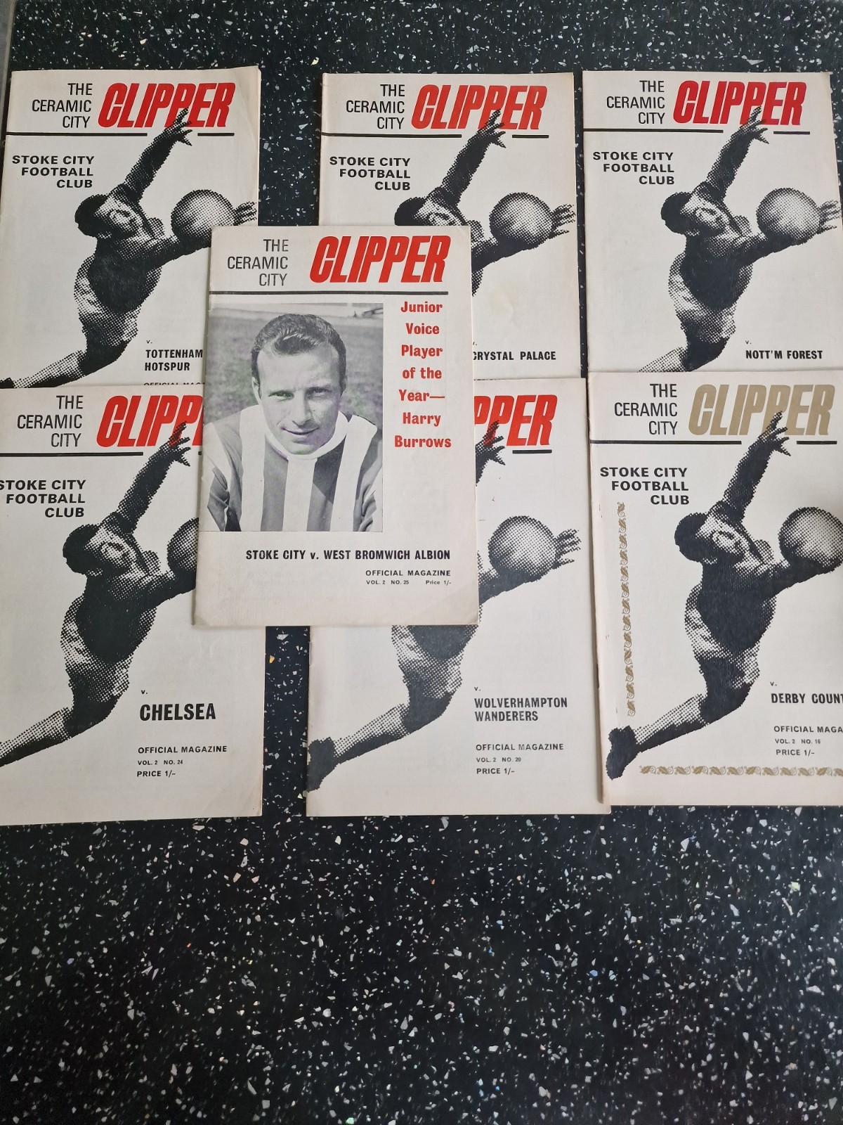 Collection of Stoke City Programmes for sale on Ebay