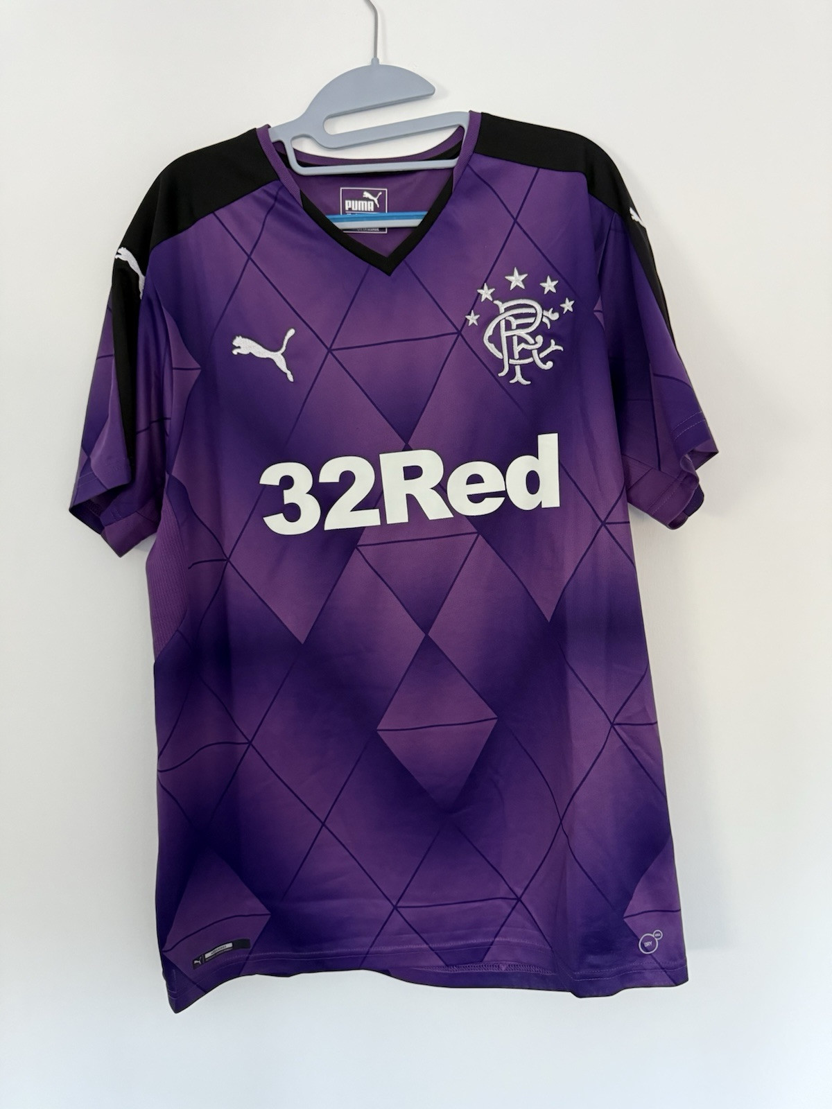 Glasgow Rangers Third Shirt 2015-16 Size Large  for sale on Ebay
