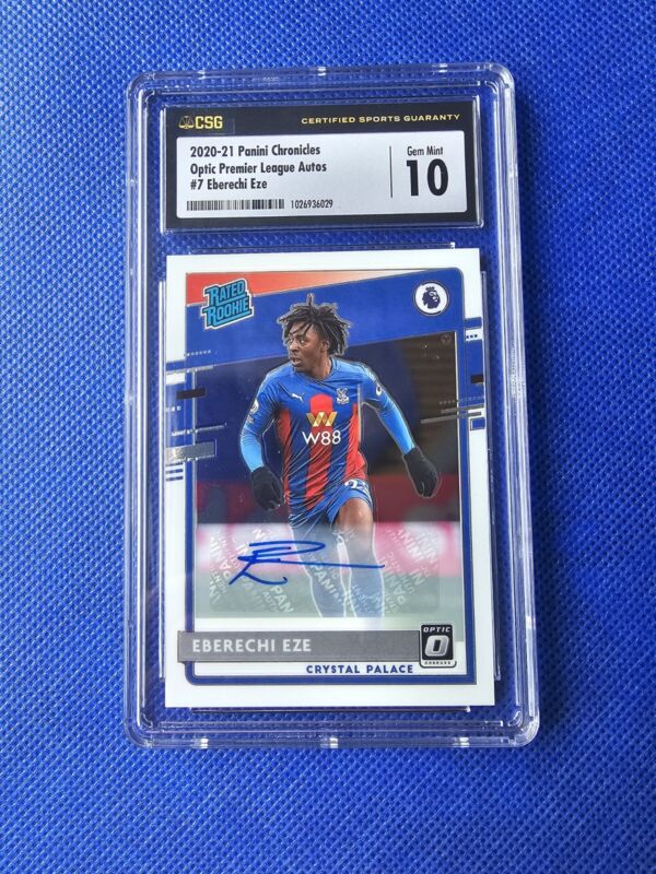 2020 Panini Chronicles Eberechi Eze Rated Rookie Auto RC /500 GEM MINT 10 Palace for sale on Ebay