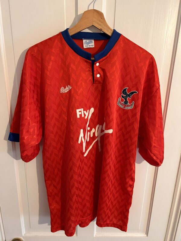 Crystal Palace football Shirt 1990/91 Season for sale on Ebay