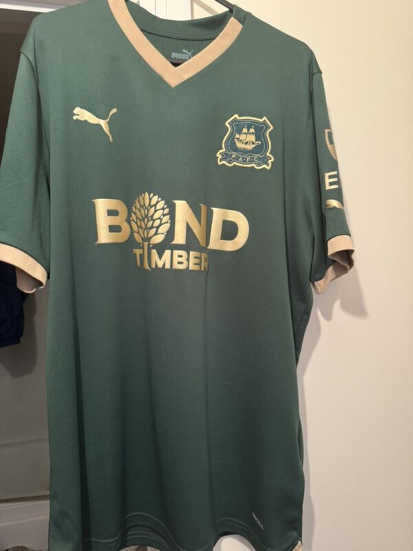 Plymouth Argyle Home Shirt 2023/24 Size L Excellent Condition  for sale on Ebay