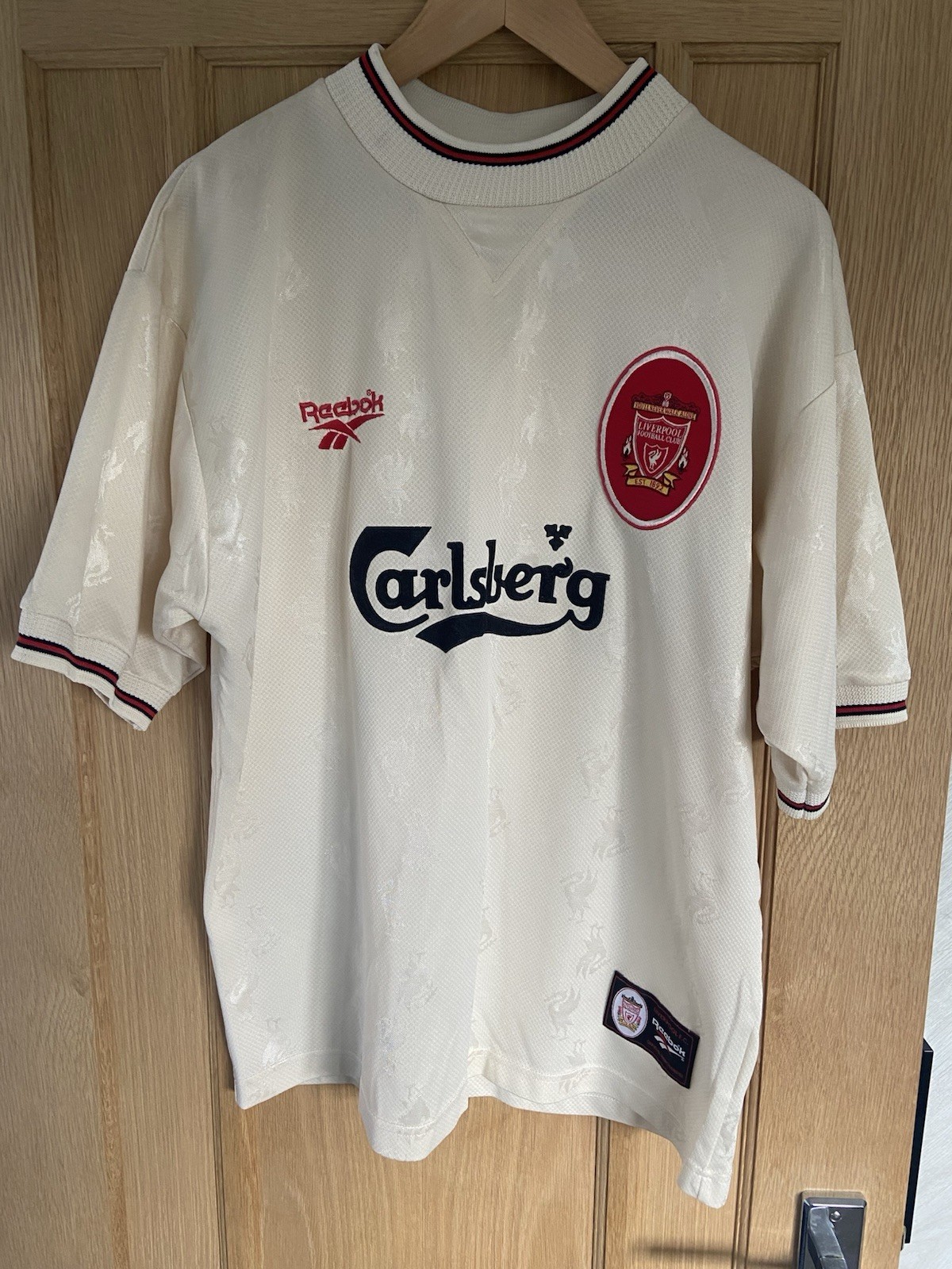 RARE VINTAGE LIVERPOOL FC 1996-1997 MENS L LARGE 42-44