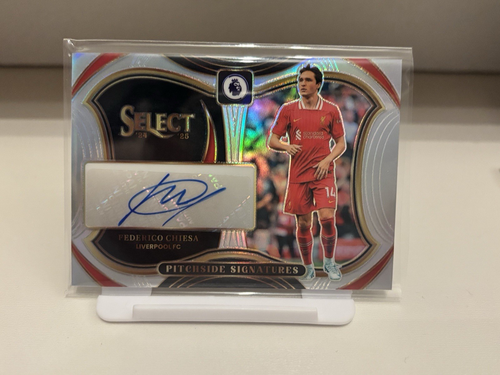 Panini Select Premier League 2024/25 Liverpool Federico Chiesa Auto for sale on Ebay