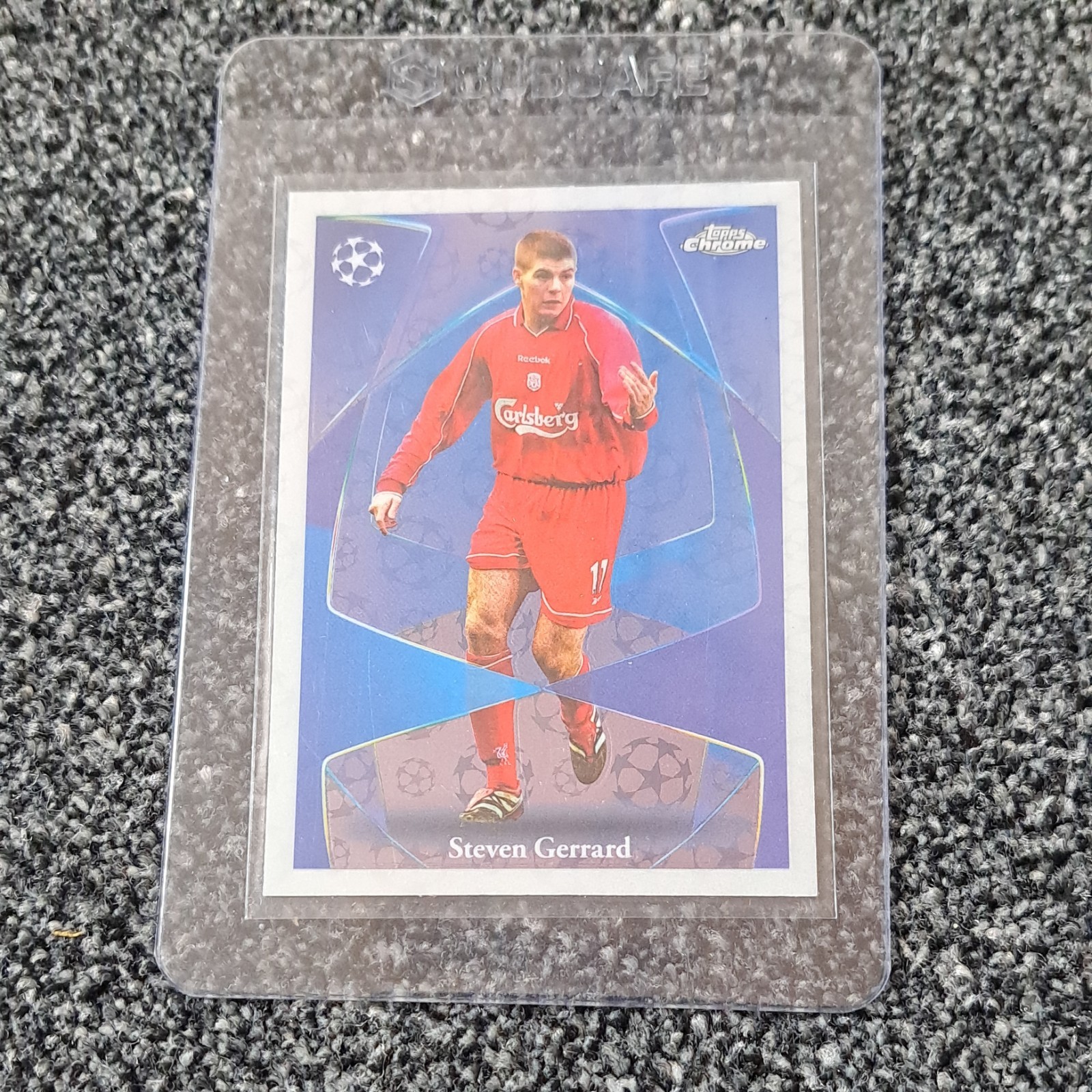 Steven Gerrard - Starball Legends - Topps Chrome Logofractor - Liverpool FC for sale on Ebay