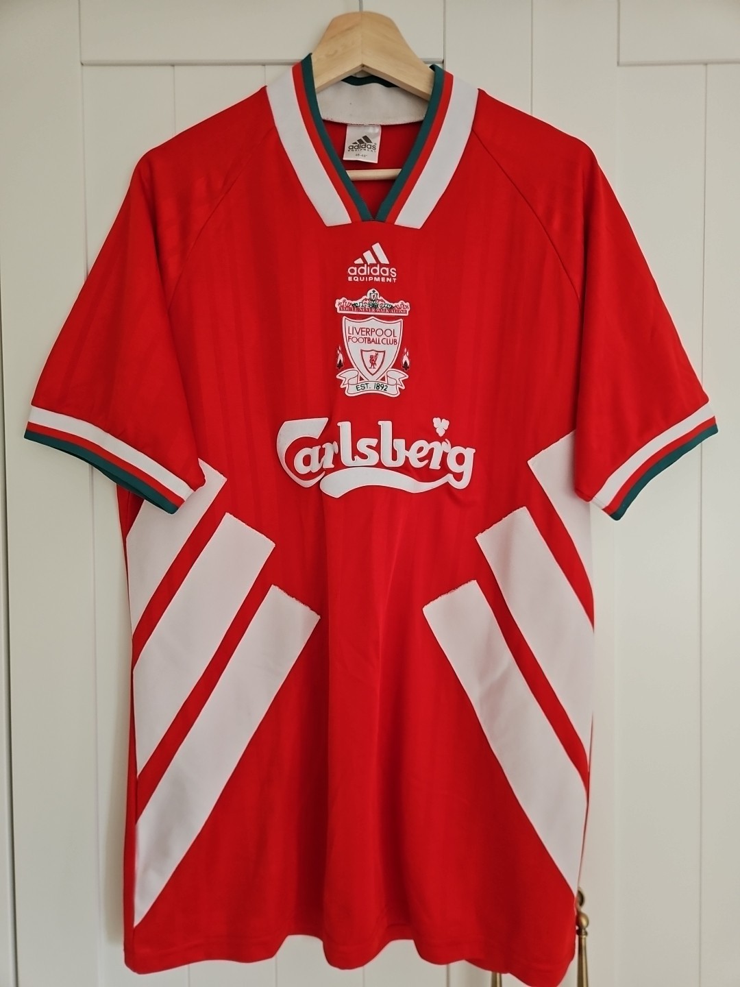 Retro Style Liverpool Barnes Football Shirt Size 46-48