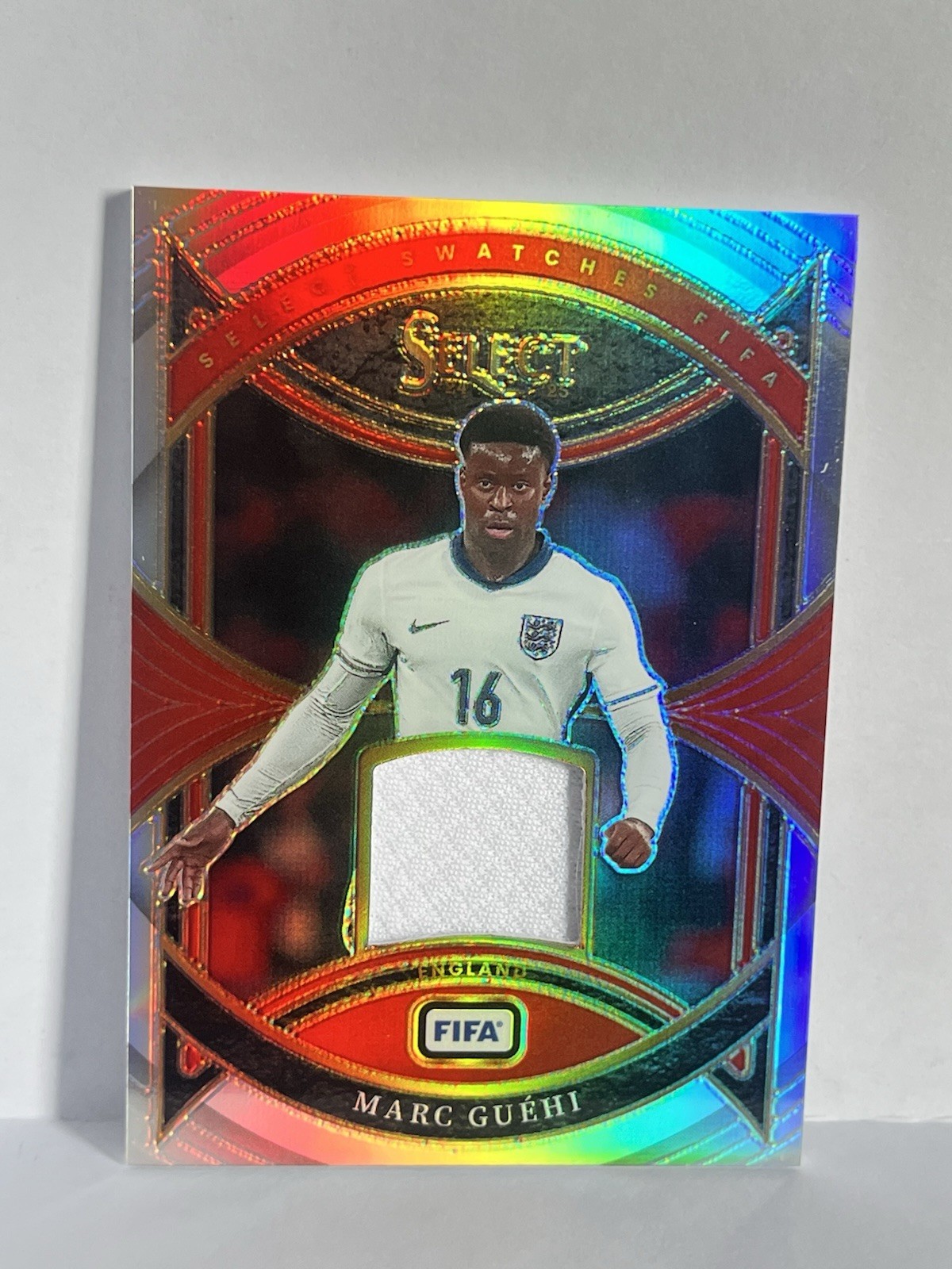 MARC GUEHI PATCH CARD - Panini Prism - England / Crystal Palace - #SW-MG 🔥 for sale on Ebay