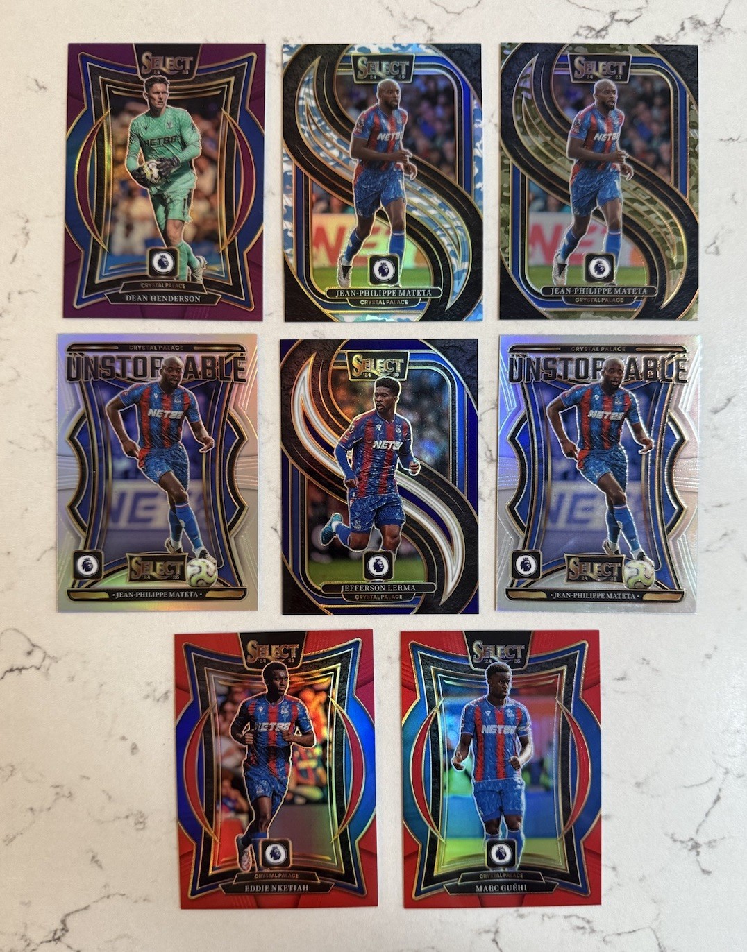 Panini Select Premier League 2024/25 Crystal Palace Silver, Colour, + Numbered for sale on Ebay