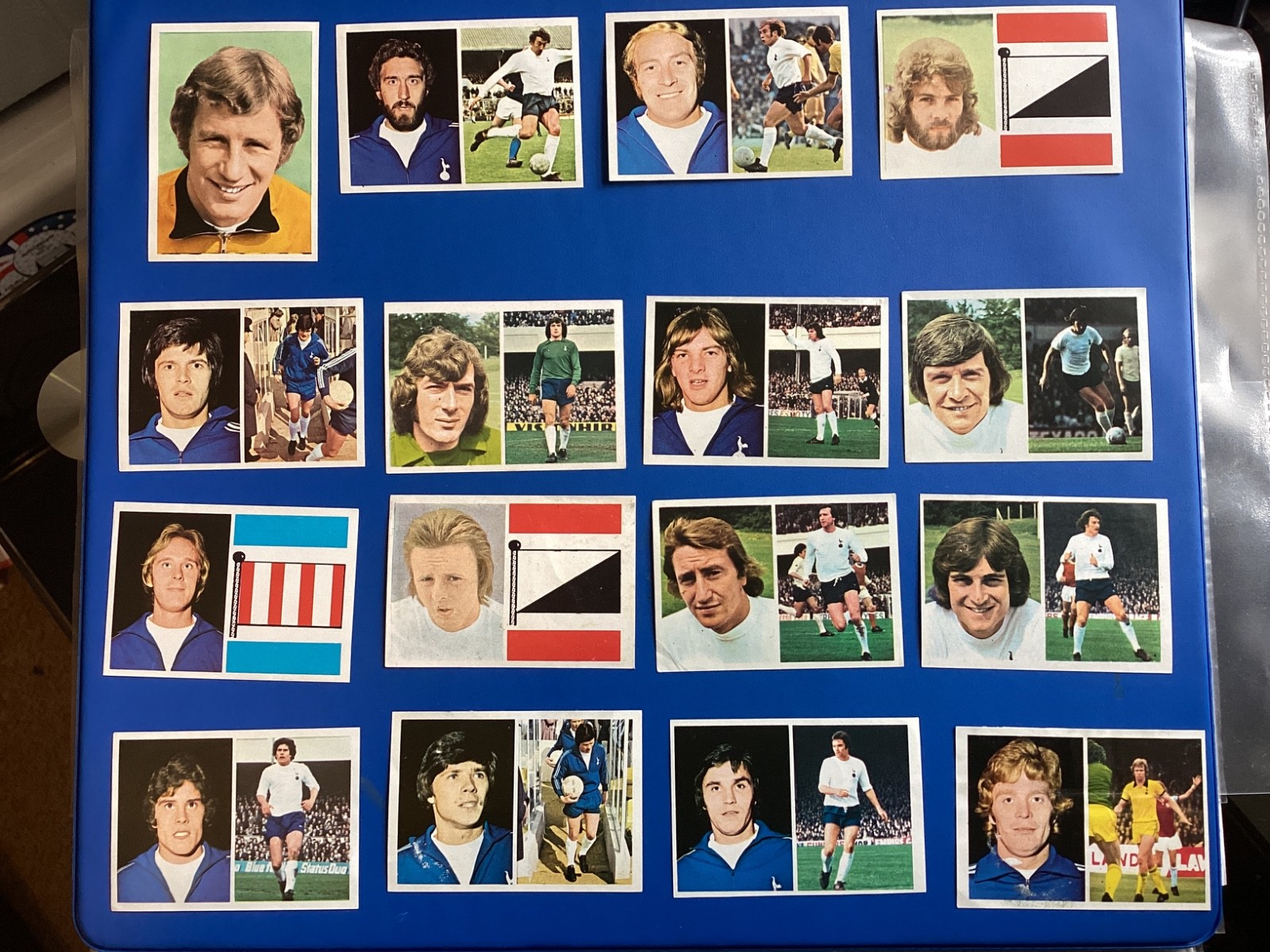 Tottenham Spurs 1976 77 FKS SET White Hart Lane Rare Chivers Jennings Conn  for sale on Ebay