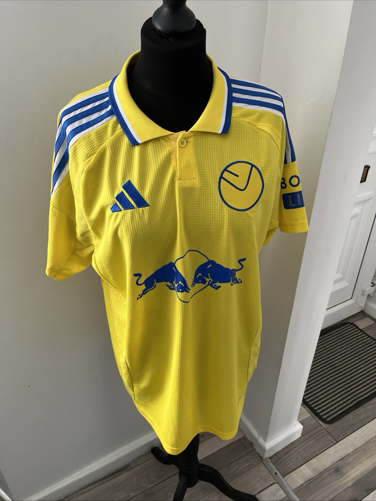 Adidas Leeds United Red Bull Away Shirt Size XL for sale on Ebay