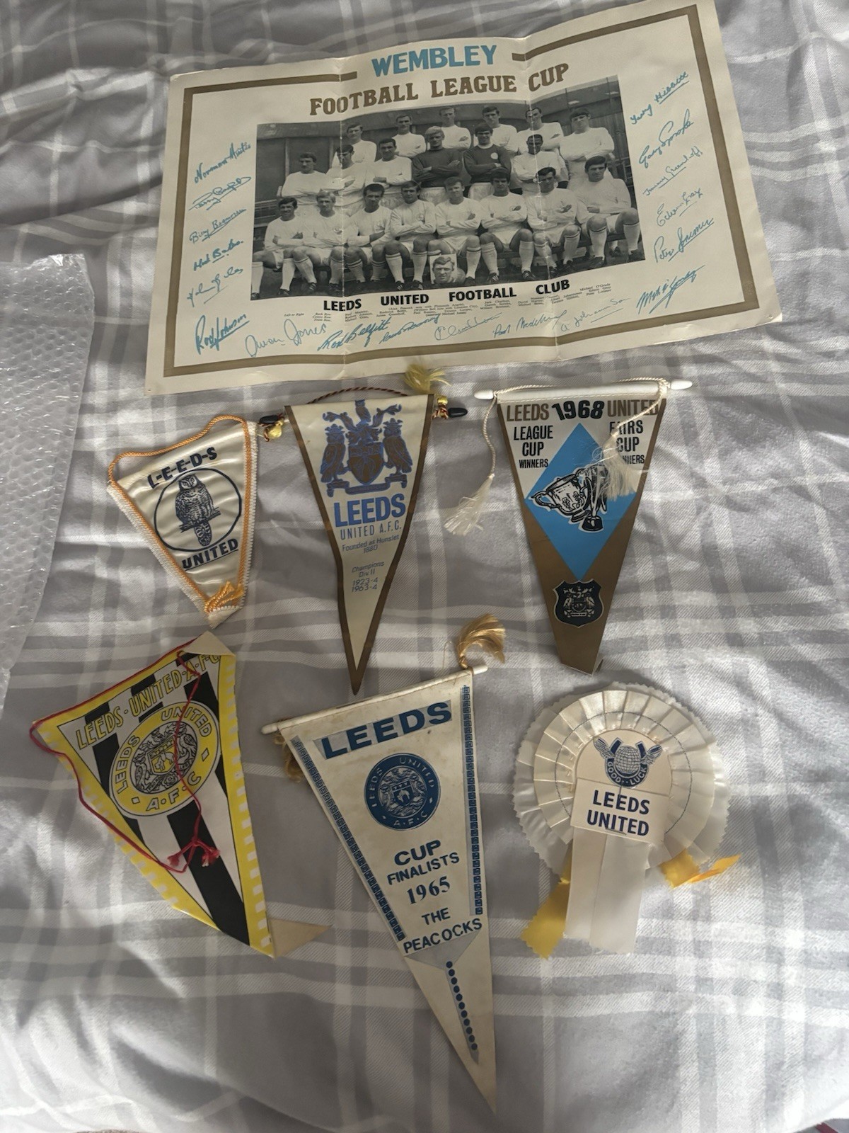 Leeds United Retro Merchandise Vintage for sale on Ebay