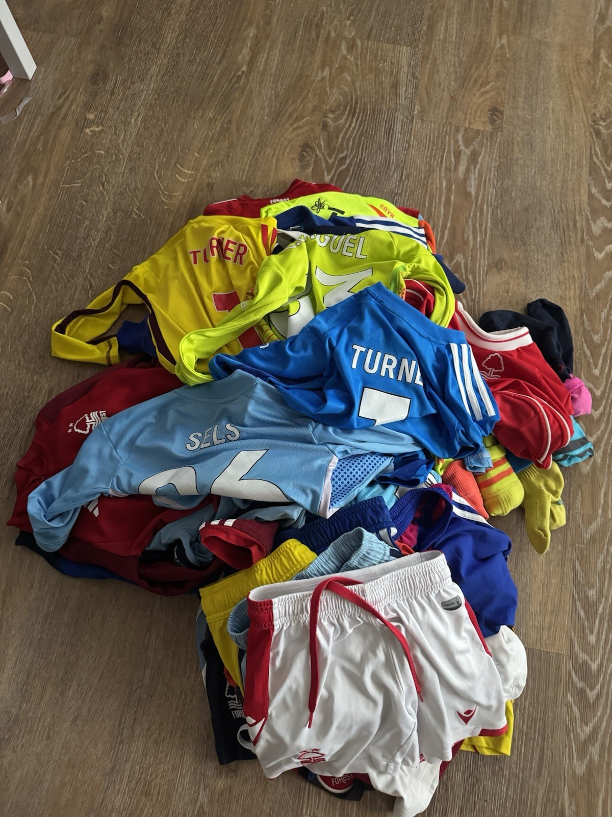 Nottingham Forest Kids Football Shirt Bundle Shorts Socks for sale on Ebay