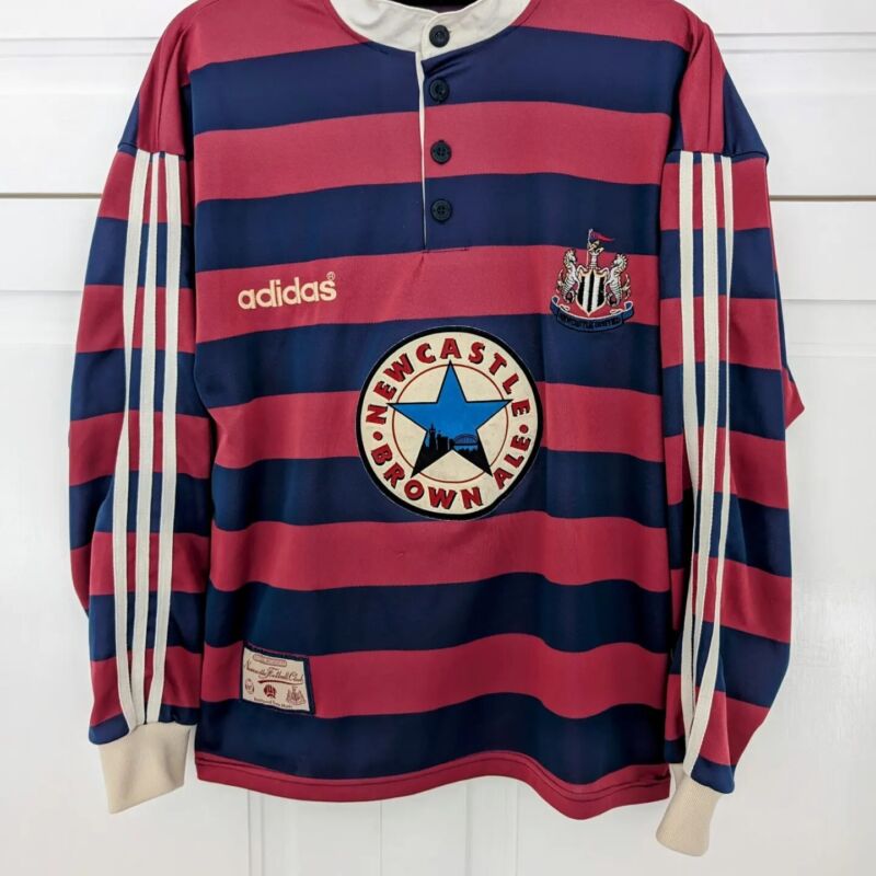 Newcastle United 95/96 Away Shirt Longsleeve. for sale on Ebay