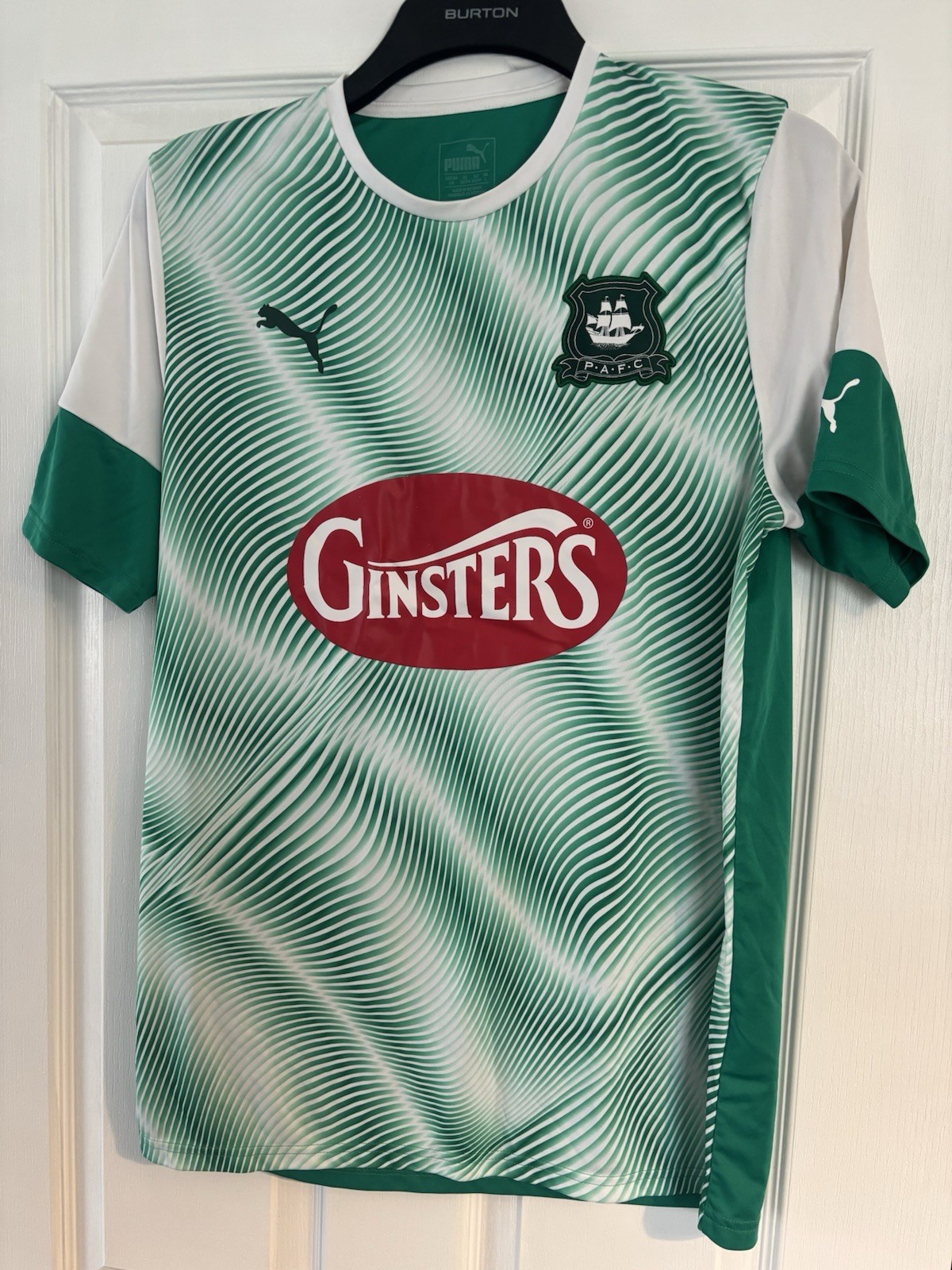 Plymouth Argyle Puma Away shirt 2019/20 Size L. for sale on Ebay