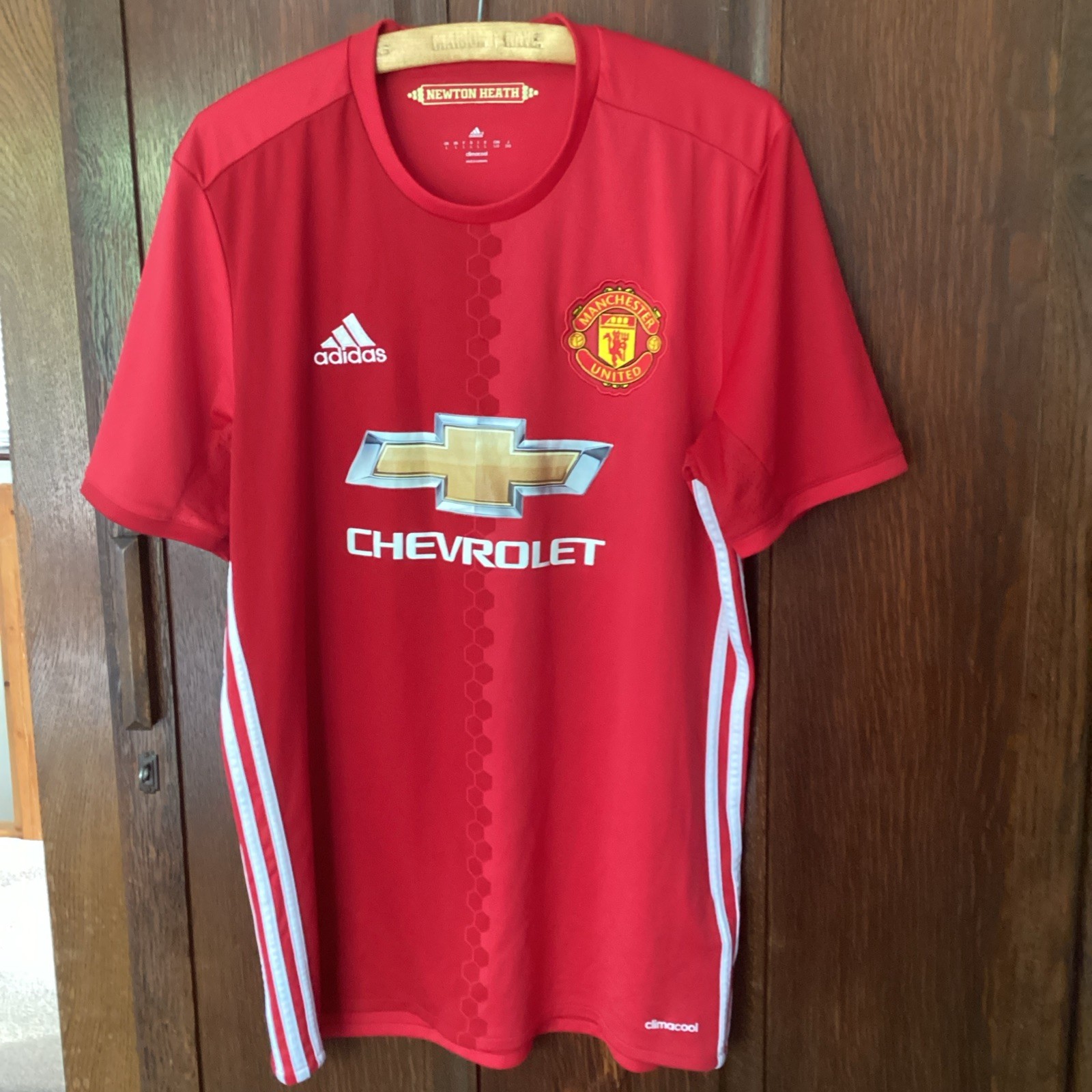 Manchester Utd Football Shirt, Large for sale on Ebay