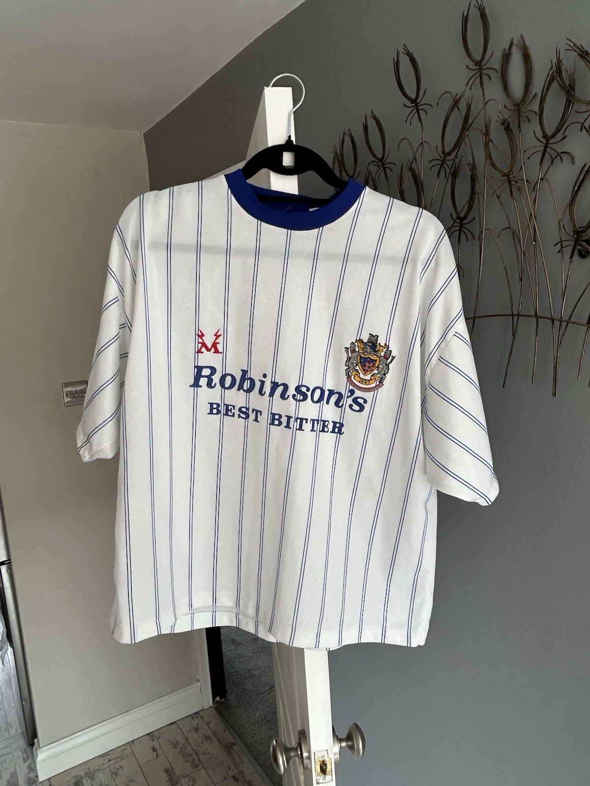 stockport county shirt 95/96 large boys classic for sale on Ebay