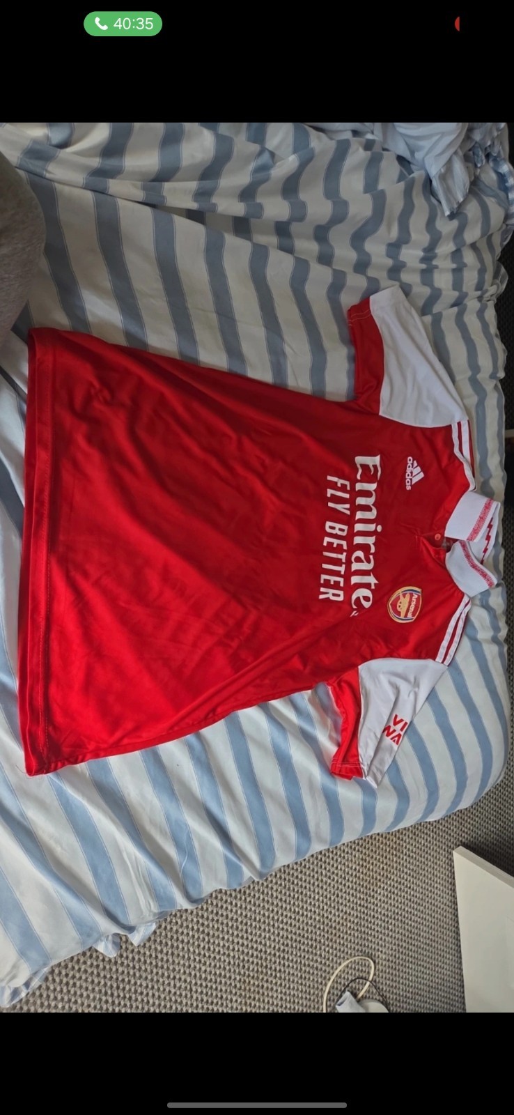 Arsenal 23/24 Home Shirt Odegaard for sale on Ebay