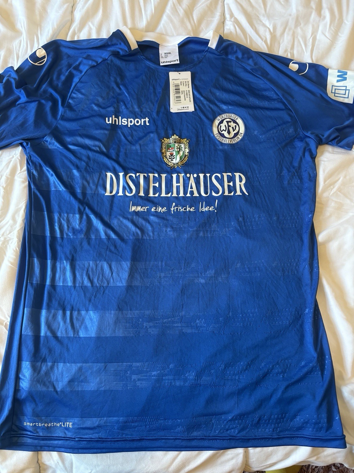 Wurzburger FV  2021-22 Home FOOTBALL SHIRT UHLSPORT JERSEY SIZE 3XL fit like 2XL for sale on Ebay